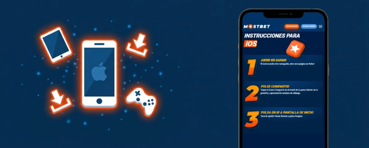 Aplicación Mostbet para iPhone y iPad